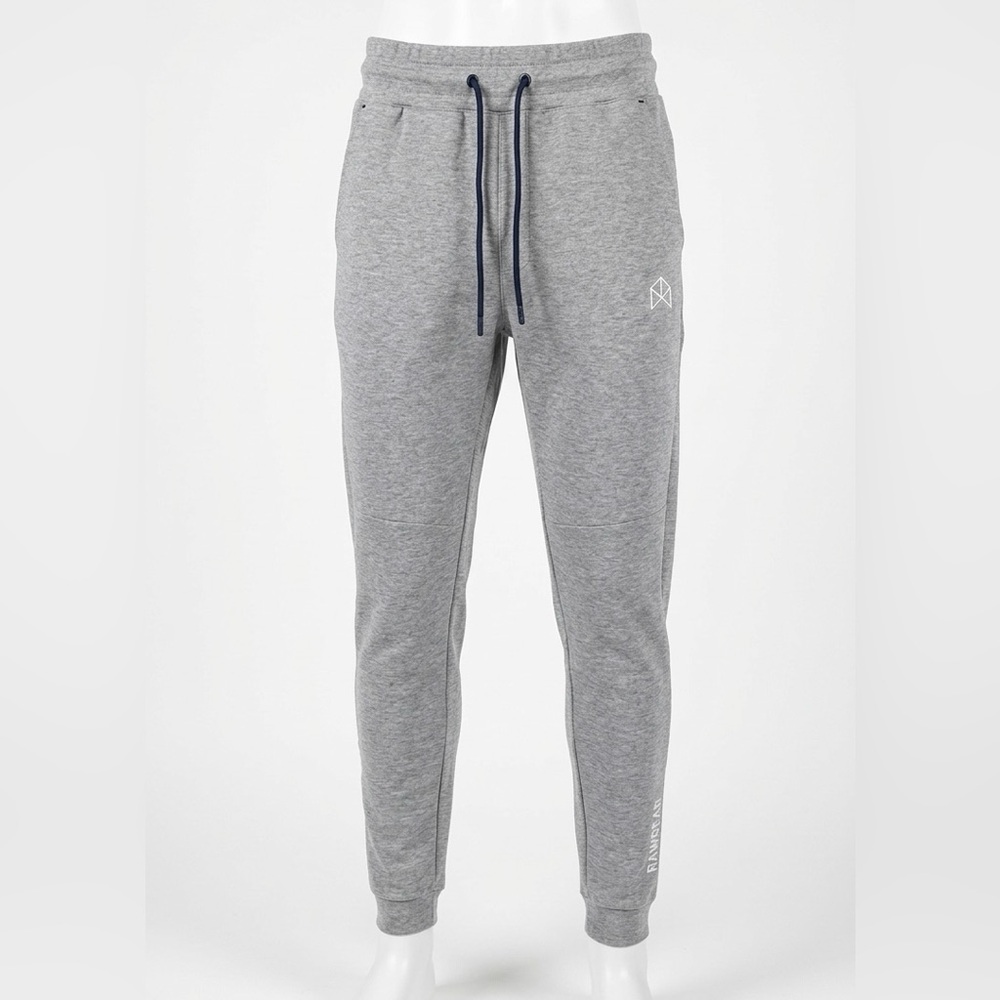 Rawgear Grey Tapered Training Jogger Sweatpants Unisex Size Small Athletic Fit